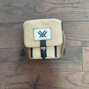 Tan and Black Men's Binoculars holder